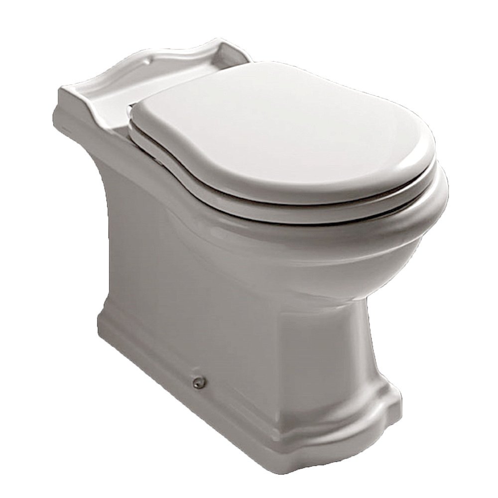 Унитаз приставной Kerasan Retro 1016 белый купить в интернет-магазине Sanbest