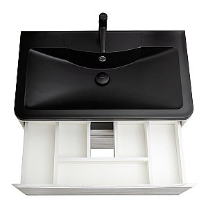 Тумба с раковиной BelBagno ACQUA 100 подвесная Rovere Vintage Bianco для ванной в интернет-магазине Sanbest