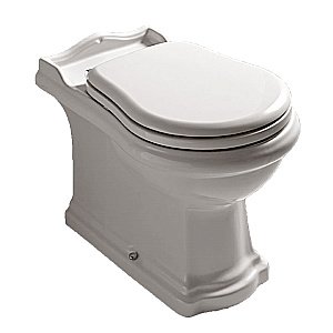 Унитаз приставной Kerasan Retro 1016 белый купить в интернет-магазине Sanbest