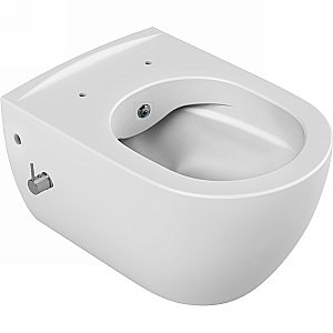 Унитаз Boheme Bianca 963-2-WM белый матовый, безободковый, с функцией биде купить в интернет-магазине Sanbest