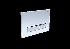 Кнопка для инсталляции Aquatek Slim KDI-0000030 белая/никель купить в интернет-магазине сантехники Sanbest