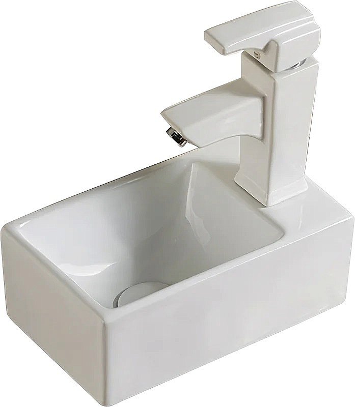 Раковина Melana A311 A311L-803 белая купить в интернет-магазине Sanbest