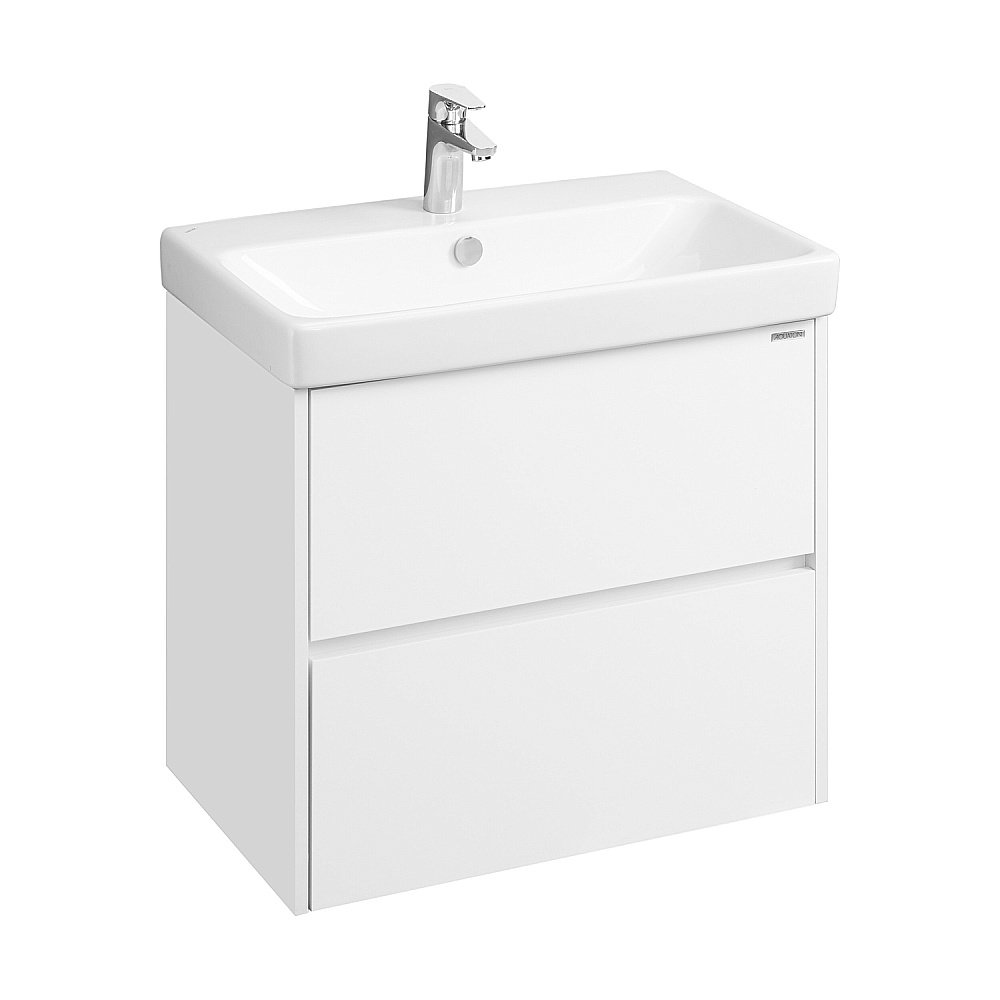 Тумба с раковиной Акватон Сканди 70 белая для ванной в интернет-магазине Sanbest
