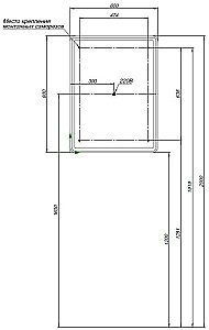 Зеркальный шкаф Aquanet Оптима 311860 60 купить в интернет-магазине сантехники Sanbest