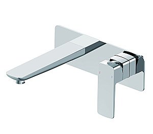 Смеситель для раковины встраиваемый WONZON & WOGHAND EDGE, Хром (WW-88869003-CR) купить в интернет-магазине сантехники Sanbest