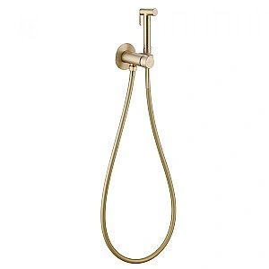 Гигиенический душ ABBER Wasser Kreis AF8125G золото матовое купить в интернет-магазине сантехники Sanbest