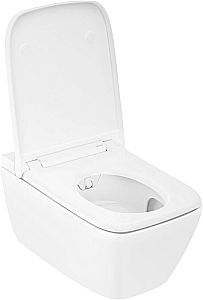 Умный унитаз подвесной Geberit AquaClean Sela Square 146.250.01.1 белый, с крышкой микролифт, безободковый купить в интернет-магазине Sanbest