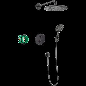 Душевая система Hansgrohe Croma 27961670 черный матовый купить в интернет-магазине сантехники Sanbest