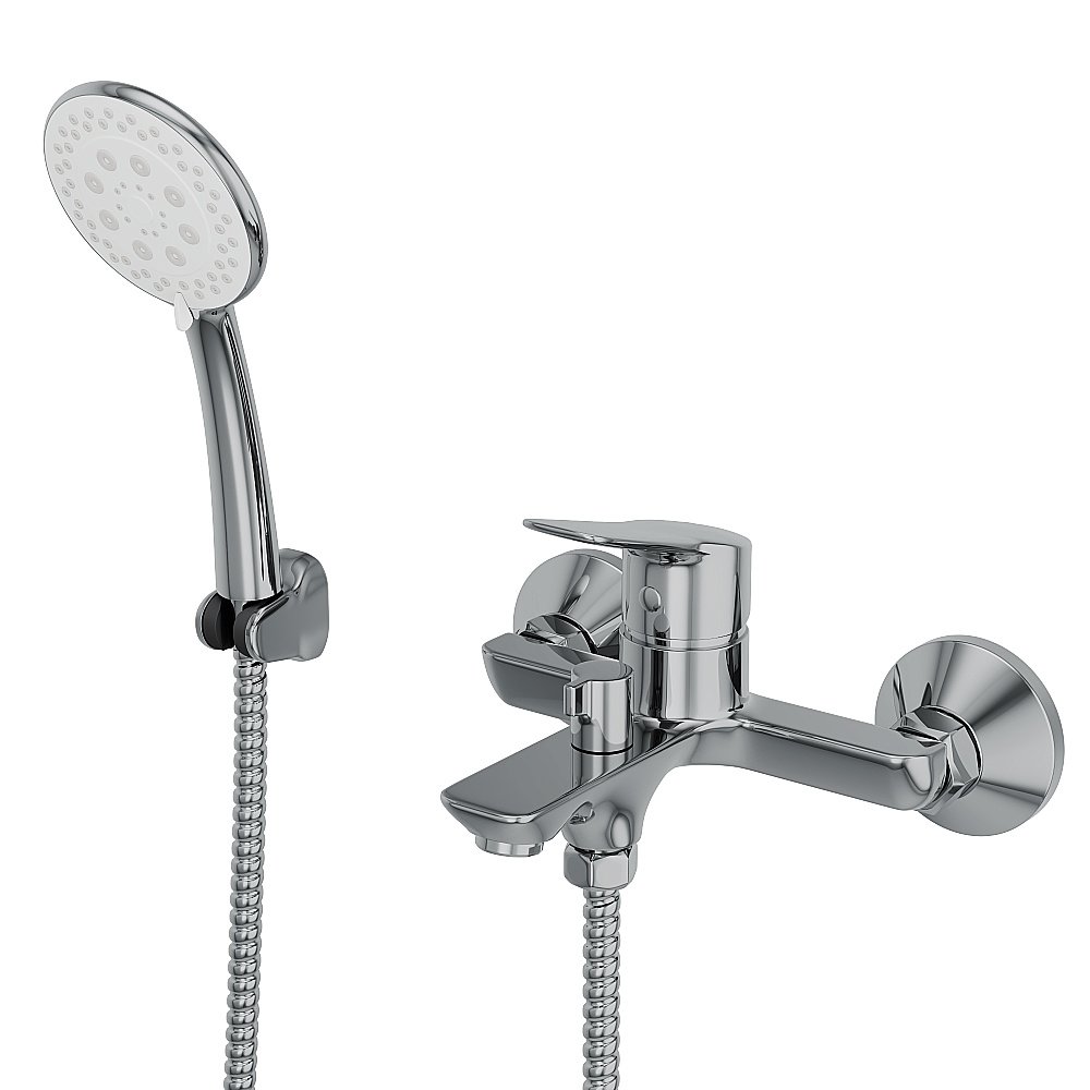 Смеситель для ванны Rush Samui SA0930-44 хром купить в интернет-магазине сантехники Sanbest