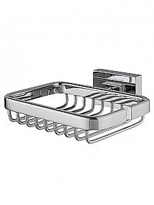 Мыльница с держателем WONZON & WOGHAND FLAT WW-9724 хром купить в интернет-магазине сантехники Sanbest