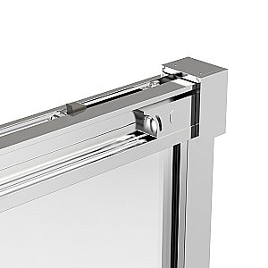 Душевой уголок Vincea Stella 160х100 VSR-1ST1016CLGM стекло прозрачное/профиль вороненая сталь купить в интернет-магазине Sanbest