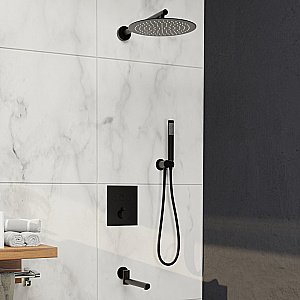 Душевая система RGW Shower Panels SP-6143-01 50140801-01 хром купить в интернет-магазине сантехники Sanbest