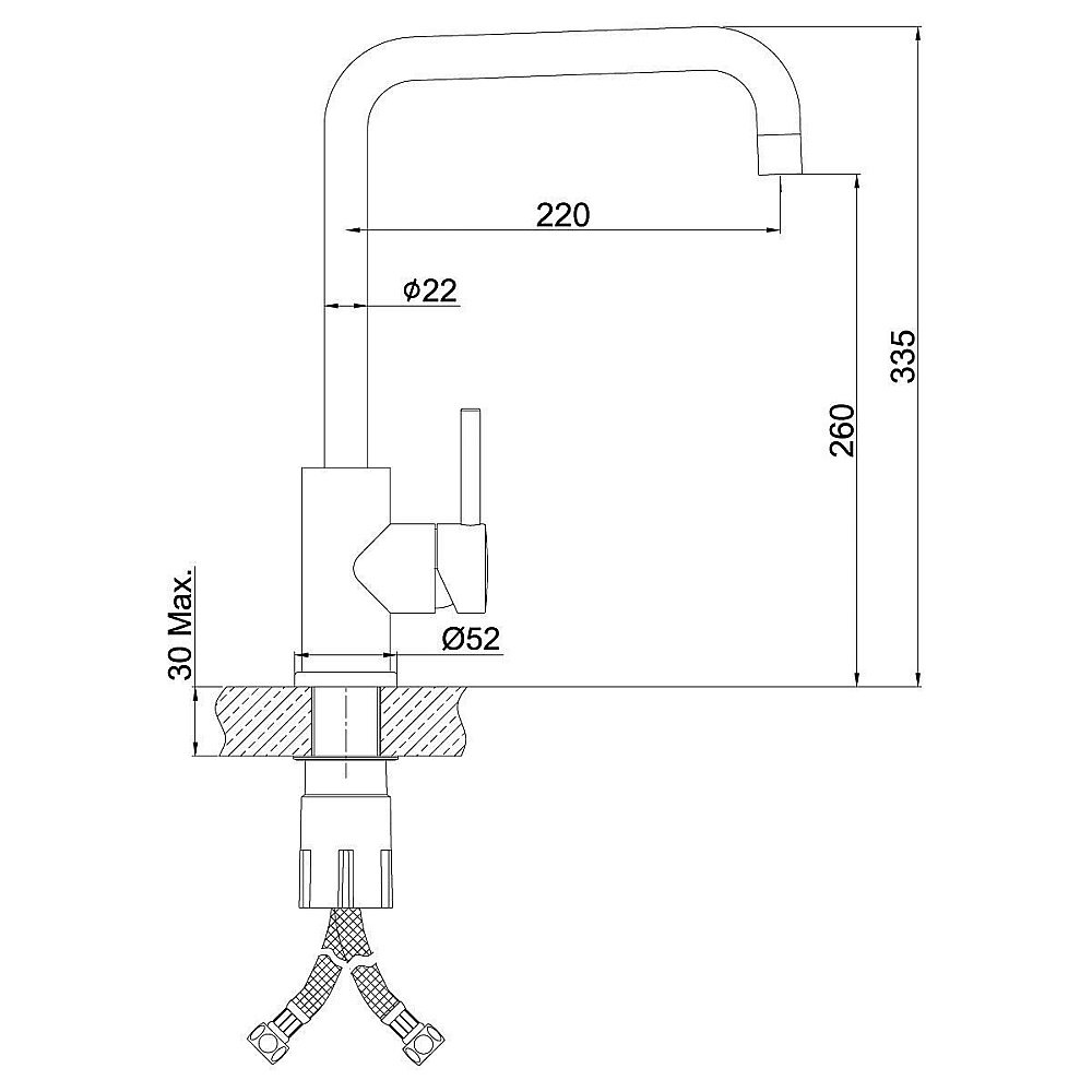 Смеситель для кухни Lemark Expert LM5077S купить в интернет-магазине сантехники Sanbest