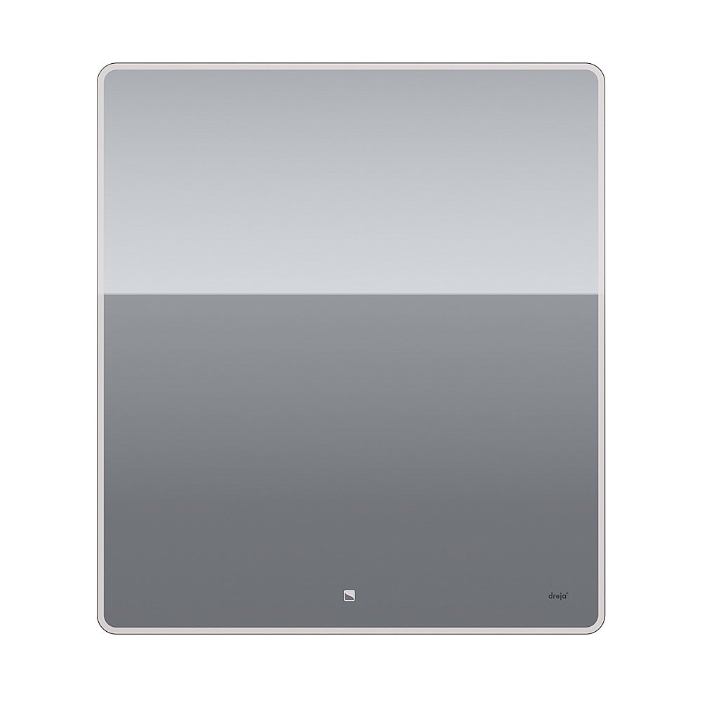 Зеркало c LED-подсветкой Dreja POINT 80x90 белый в ванную от интернет-магазине сантехники Sanbest