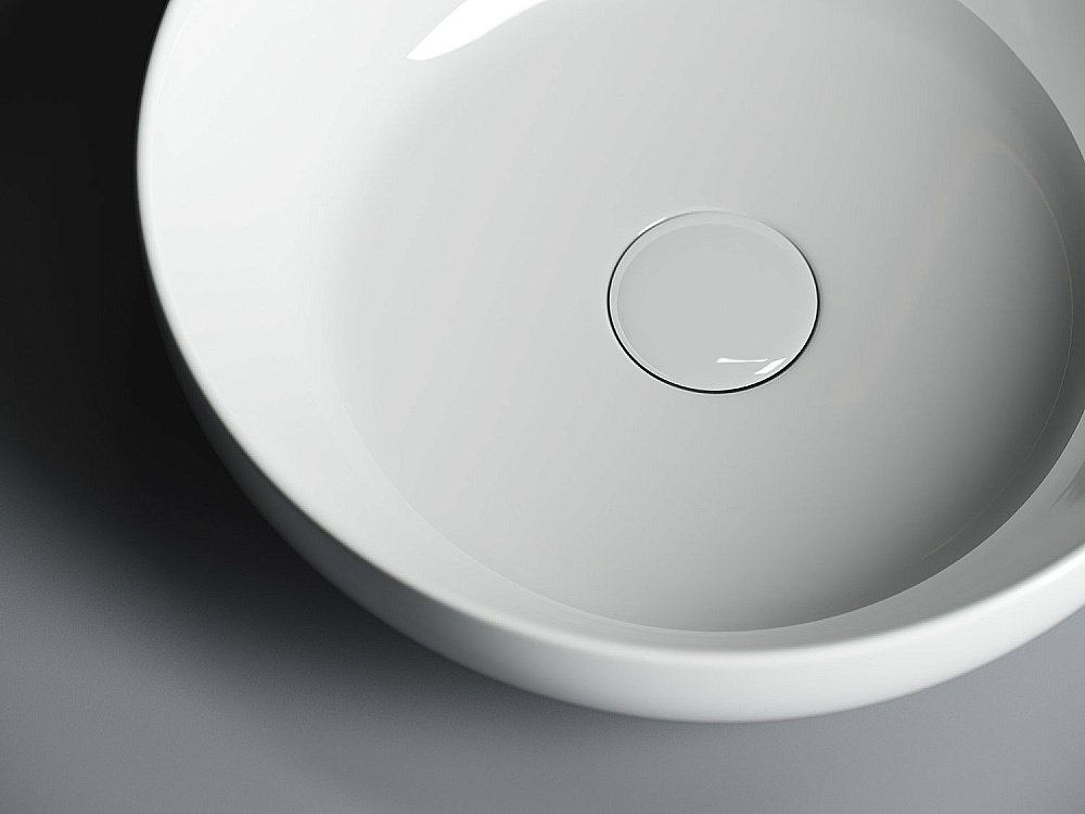 Раковина накладная Ceramica Nova Element CN6020 белая купить в интернет-магазине Sanbest