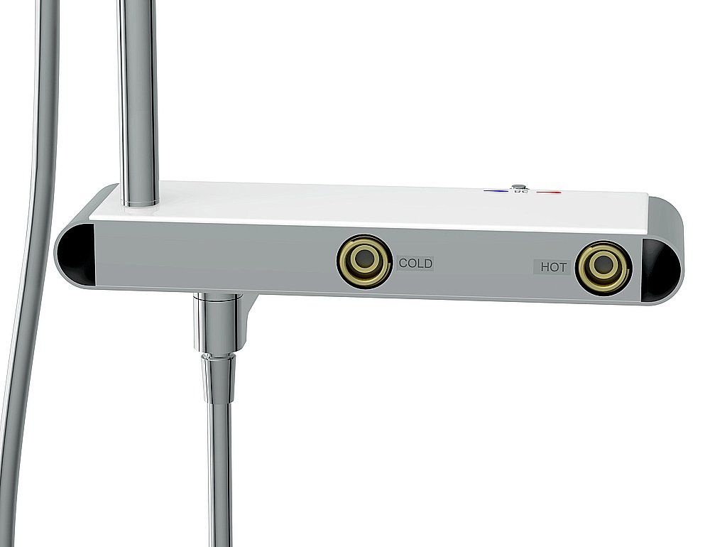 Душевая система Cersanit VIVO 64089 хром купить в интернет-магазине сантехники Sanbest