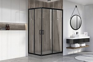 Душевой уголок Royal Bath RB8120HPD-T-BL 120х80 прозрачный купить в интернет-магазине Sanbest