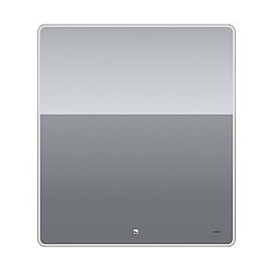 Зеркало c LED-подсветкой Dreja POINT 80x90 белый в ванную от интернет-магазине сантехники Sanbest