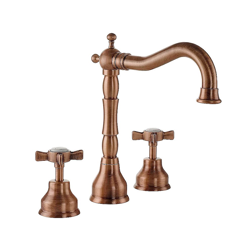 Смеситель для раковины Migliore Princeton ML.PRN-812 медь купить в интернет-магазине сантехники Sanbest