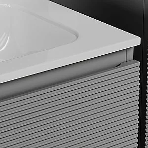 Тумба с раковиной Sancos Folk 80 FL80ES Ergraut soft для ванной в интернет-магазине Sanbest