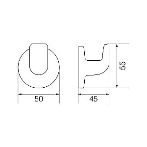 Крючок Veragio Oscar OSC-5231.BR купить в интернет-магазине сантехники Sanbest