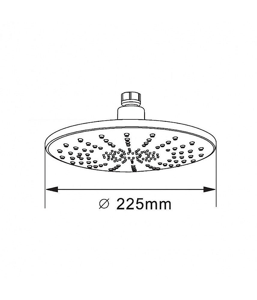 Верхний душ Agger Breeze ATS01 хром купить в интернет-магазине сантехники Sanbest