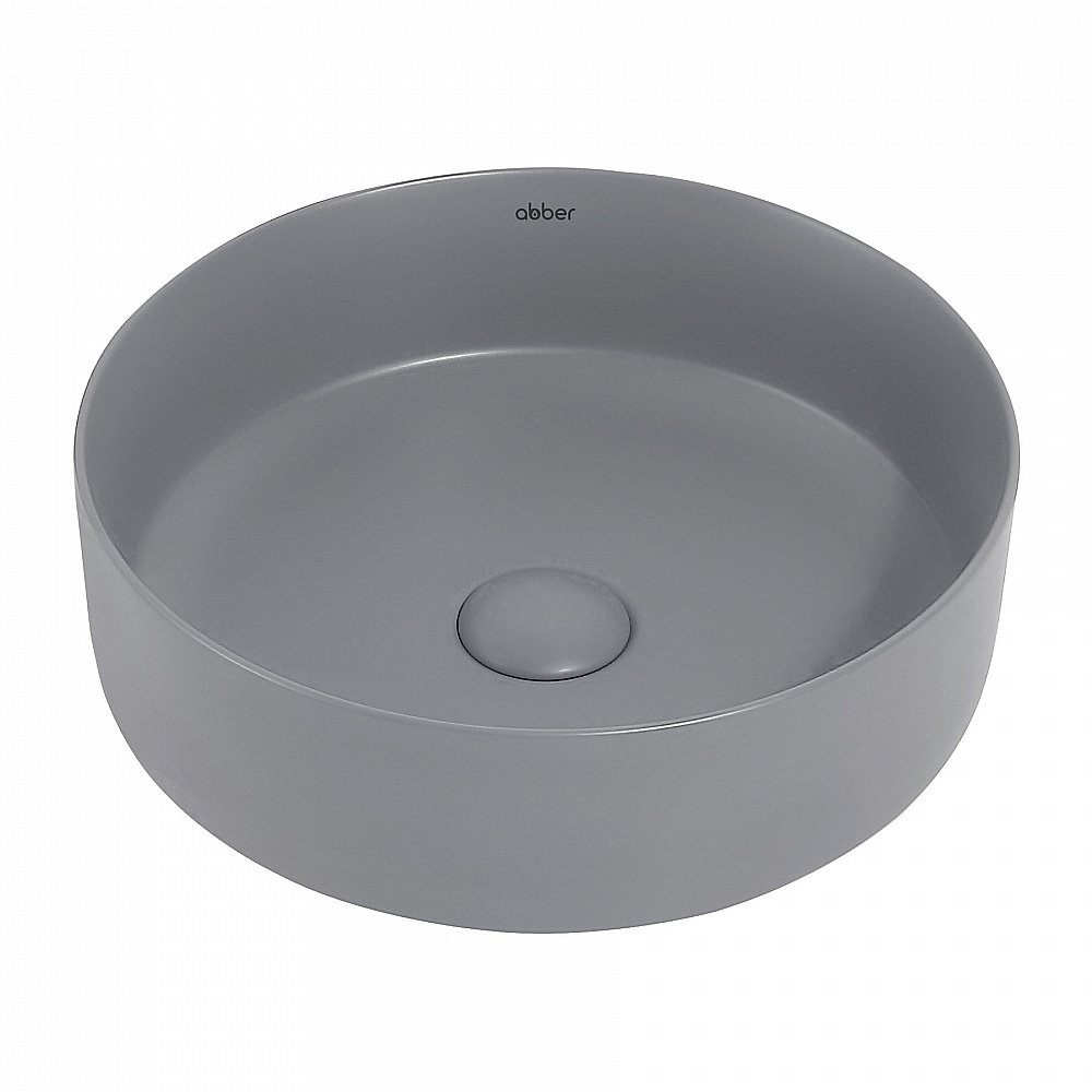 Раковина накладная ABBER Bequem AC2108MG серая матовая купить в интернет-магазине Sanbest