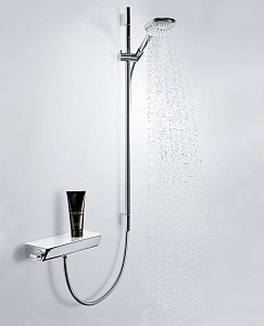 Душевой гарнитур Hansgrohe Raindance Select E120 26621000 хром купить в интернет-магазине сантехники Sanbest