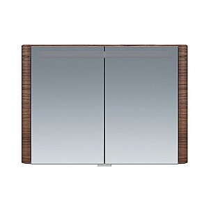 Зеркальный шкаф AM.PM Sensation 100 орех купить в интернет-магазине сантехники Sanbest