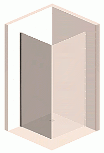 Душевой уголок Vincea Orta VSR-1O8012CL 80x120 стекло прозрачное/профиль хром купить в интернет-магазине Sanbest