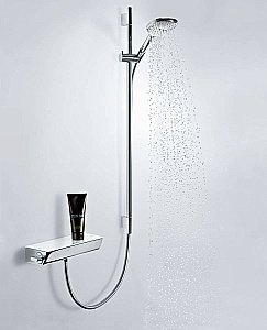 Душевой гарнитур Hansgrohe Raindance Select E120 26621000 хром купить в интернет-магазине сантехники Sanbest