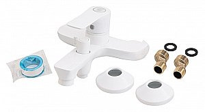 Смеситель для ванны Orange Aristo M19-100w купить в интернет-магазине сантехники Sanbest