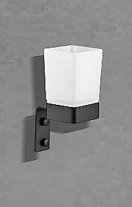 Стакан для зубных щеток Boch Mann CR-D01-06MB BM10664 черный матовый купить в интернет-магазине сантехники Sanbest