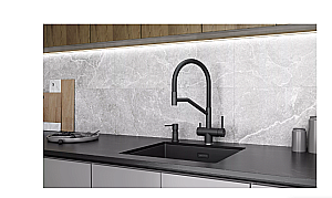 Смеситель для кухни Paulmark Rubert Ru213175-AN антрацит купить в интернет-магазине сантехники Sanbest