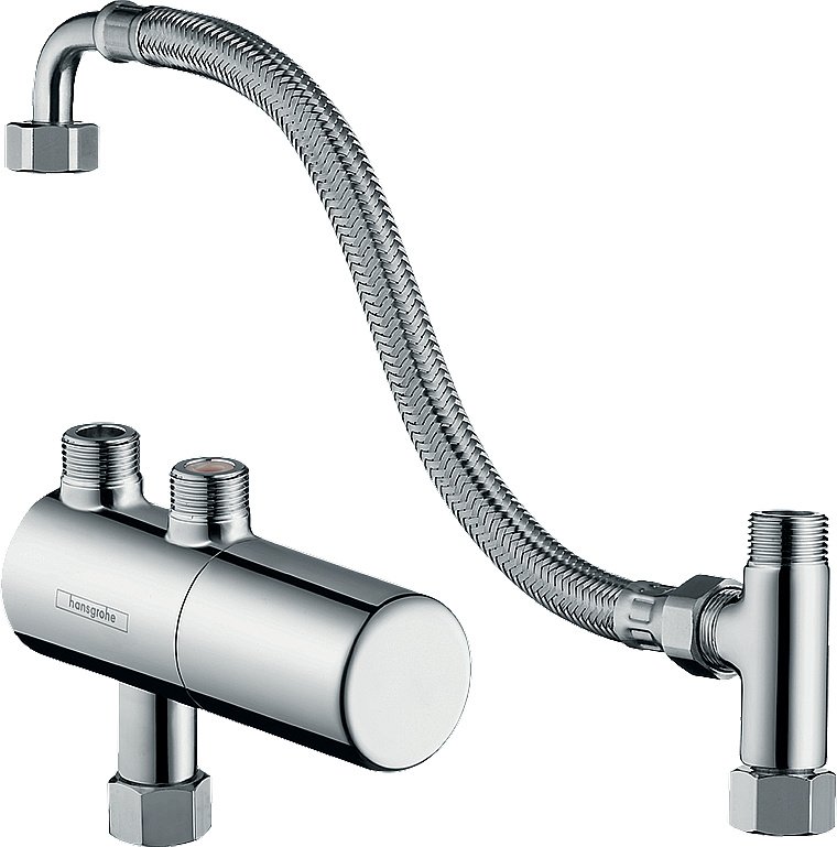 Термостат для душа Hansgrohe Ecostat Modern 15346000 купить в интернет-магазине сантехники Sanbest
