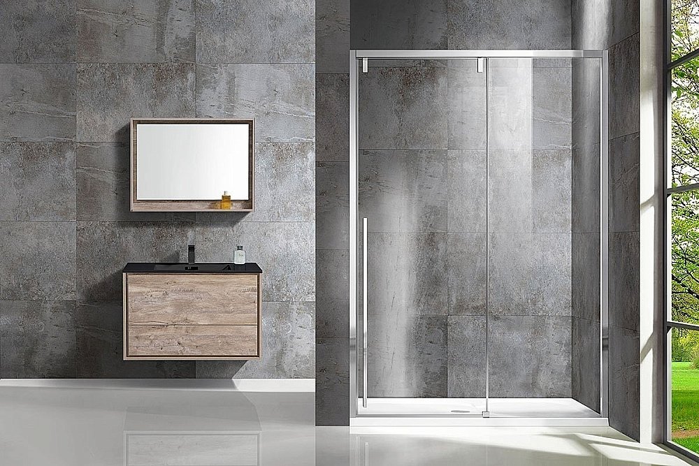 Душевая дверь Vincea Lugano VDS-1L130CL-1 130 хром купить в интернет-магазине Sanbest