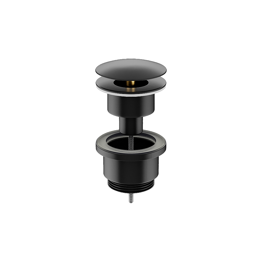 Донный клапан Ceramica Nova 70003MBbnc черный матовый купить в интернет-магазине сантехники Sanbest