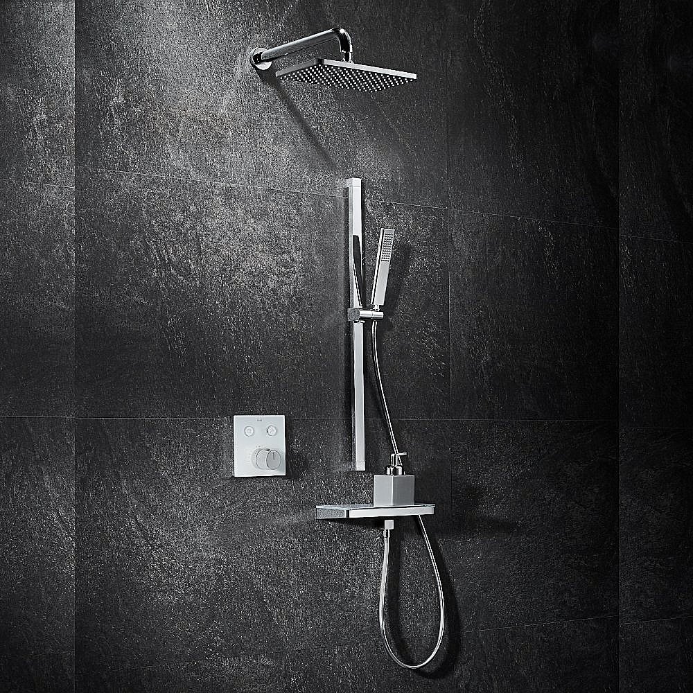 Душевая система Black&White UNIVERSE U7766 хром купить в интернет-магазине сантехники Sanbest