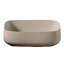 Раковина накладная Artceram Cognac Quadro 56 COL009 41 00 Matera купить в интернет-магазине Sanbest