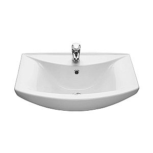 Мебель для ванной Grossman ЭКО 60 106052-2 с зеркалом, белый/светлое дерево для ванной в интернет-магазине Sanbest