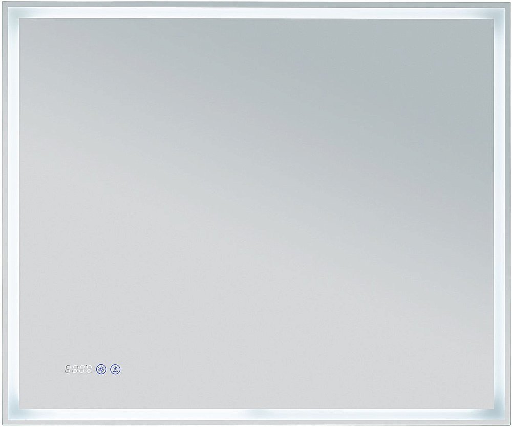 Зеркало Aquanet Оптима 288966 90 белый матовый в ванную от интернет-магазине сантехники Sanbest