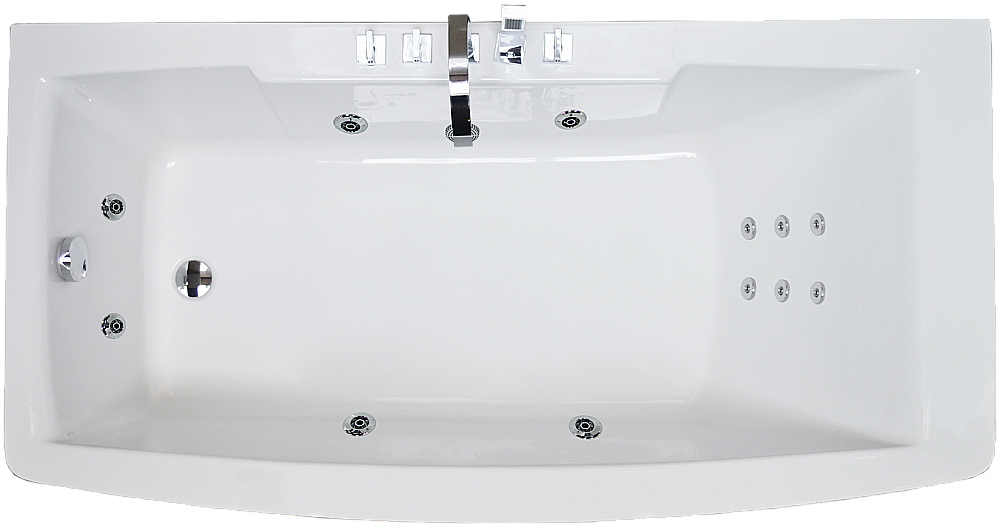 Акриловая ванна Royal Bath FATO RB326100 170х85 белый купить в интернет-магазине Sanbest