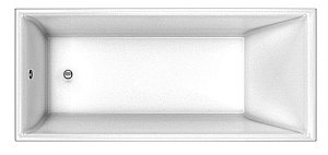 Ванна из искусственного камня Marmo Bagno Милано 170х75 MB-M170-75 белая купить в интернет-магазине Sanbest