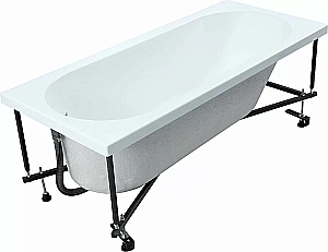 Акриловая ванна Aquanet Lotos 170x75 с каркасом купить в интернет-магазине Sanbest