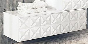 Нижняя тумба Cezares LECCE LCBS1051T.601 Bianco Opaco для ванной в интернет-магазине сантехники Sanbest