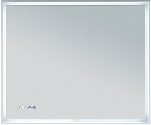 Зеркало Aquanet Оптима 288966 90 белый матовый в ванную от интернет-магазине сантехники Sanbest