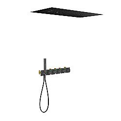Душевая система Timo Petruma SX-5329/03SM черная матовая купить в интернет-магазине сантехники Sanbest