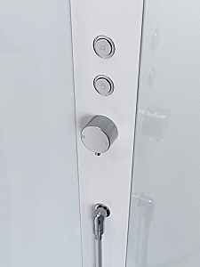 Душевая кабина BelBagno UNO-CAB-A-1 90x90 стекло прозрачное/профиль хром купить в интернет-магазине Sanbest