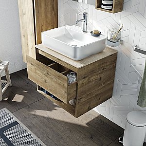 Раковина накладная Aquanet City-2  39 211281 белая купить в интернет-магазине Sanbest