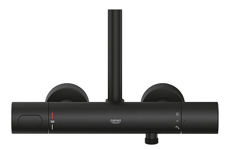 Душевая система Grohe Rainshower SmartActive 310 22119KF0 фантомный черный купить в интернет-магазине сантехники Sanbest